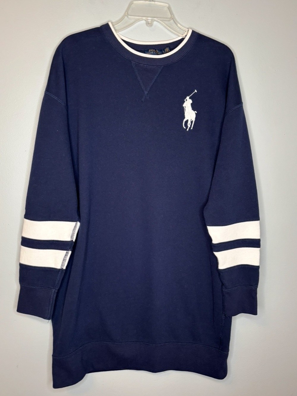 POLO RALPH LAUREN VARSITY STYLE DRESS